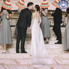 新品 未使用 ウェディングドレス レディースドレス 2026年新作フレンチストラップウェディングドレス