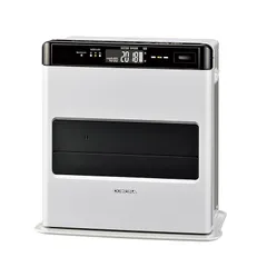 CORONA(コロナ) 石油ファンヒーター 【日本生産】 (木造10畳 / コンクリート13畳 まで) プレミアム消臭機能 ルーバースイング 省エネセンサー 入切タイマー リモコン付き グランホワイト FH-WZ3624BY(WG)