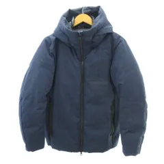 エディフィス EDIFICE 美品 FX Down ダウンジャケット コート 紺 ネイビー S 20-011-300-1006-4-0