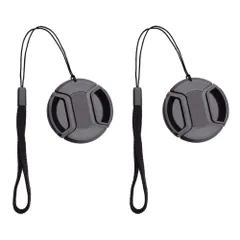 ULBTER 55mm レンズキャップカバー AF-P NIKKOR 18-55mm f/3.5-5.6G VRレンズ用 [AF-S 18-55mmには非対応] Nikon D5600 D5500 D5300 D3500 D3400 D3300 カメラ、レン 