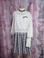 FEROUX ヒメ レイヤード ONE PIECE x UNIQLO ヒートテック タートルネック