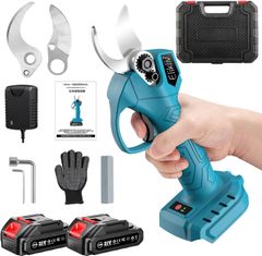 最強⭐️50mm開き口 電動剪定バサミ マキタ21V対応 2.0Ahバッテリー付