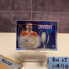 2025 Topps Darwin Núñez 直筆サインカード Liverpool FC Forward