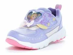 【moonstar】DN C1360 PURPLE パープル Disney ディズニー プリンセス ラプンツェル 子供靴 キッズ  ムーンスター 女の子 抗菌防臭