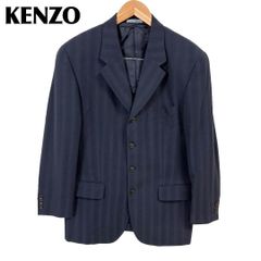 KENZO ケンゾー スーツ セットアップ ダークネイビー ウール