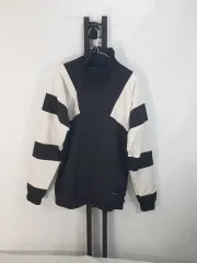 アディダス ウィンドブレーカー EQUIPMENT ボールド トラックジャージ ブラック 白 白黒 XL