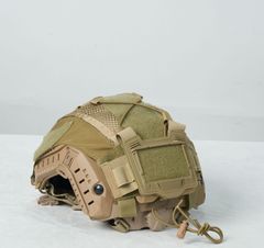 FASTヘルメットカバー 迷彩パターン バッテリーポケット付き サバゲー/アウトドア用