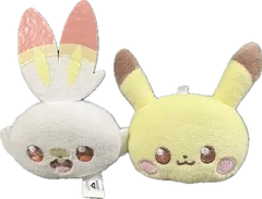 ポケットモンスター　ボールチェーンマスコット　2点セット（ピカチュウ、ヒバニー）新品未使用　送料無料