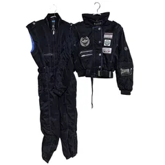  PHENIX フェニックス スキーウェア セット ２点 ジャケット オーバーオール レディース L  【RE343】