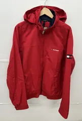 中古 トミー ヒルフィガー セーリングジャケット XLサイズ TOMMY HILFIGER ナイロン アウター 【S0401-001】〇 214