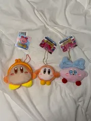 ワドルディ コインケース キーホルダー + 星のコーヒー リボン ぬいぐるみ キーホルダー まとめ