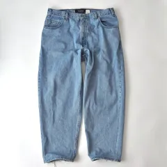 90s リーバイス シルバータブ バギーパンツ ライトブルー