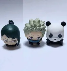 呪術廻戦 0 劇場版 ゆるっとマスコットフィギュア ユウタ、五条、狗巻 棘、禪院 マキ、パンダ