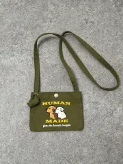 HUMAN MADE ヒューマンメイド ミニ クロスバック (カーキ)