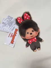 モンチッチ 赤リボン キーホルダー