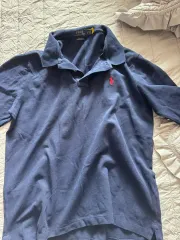 POLO RALPH LAUREN ネイビー 長袖 カラーTシャツ