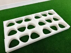 【実店舗使用】業務用 おにぎり型 3個同時成形 樹脂製×6枚｜おにぎり屋専用 大量調理 飲食店 厨房用品