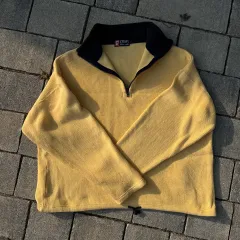 90s CHAPS by ralph lauren ヴィンテージ ハーフジップ (実寸確認)