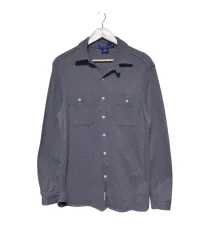 ポロ ウール混 長袖 シャツ M / L サイズ