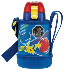 スケーター(Skater) 水筒 400ml ステンレス ポケットモンスター 子供用 カバー付き KSTCH4-A 