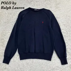 POLO by Ralph Lauren スウェット M ネイビー ポニー 刺繍