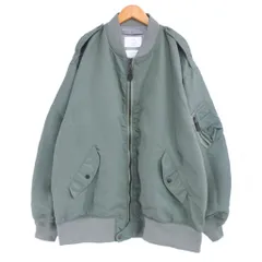 ハイク HYKE 美品 25SS TYPE L-2A JACKET フライトジャケット ブルゾン ミリタリー 5 XXL オリーブ カーキ 0117のサムネイル