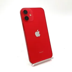 iPhone 12 mini 128GB (PRODUCT)RED docomo 白ロム 美品 動作確認済 85%【全額返金保証】【最速発送】