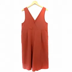 レプシィム ローリーズファーム LEPSIM LOWRYS FARM オールインワン ワイド カシュクール シンプル M オレンジ /ST59