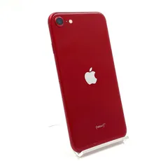 【全額返金保証】【最速発送】 iPhone SE（第3世代） 64GB (PRODUCT)RED docomo SIMフリー 白ロム 動作確認済 80%