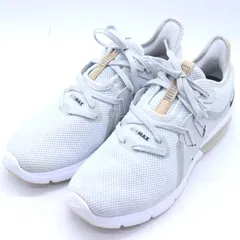 ナイキ スニーカー ローカット 908993-008 エア マックスシークエント3 シューズ 靴 白 レディース 24サイズ ホワイト NIKE 【中古】