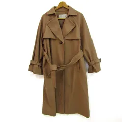 ナイスクラップ トレンチコート アウター レディース Fサイズ キャメル NICE CLAUP 【中古】