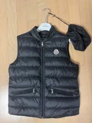MONCLER モンクレール キッズ ダウンベスト ブラック 14y