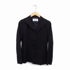 ホワイトジョーラ WHITE JOOLA テーラード フォーマル ジャケット 無地 シンプル 11R ブラック 黒 /HT27