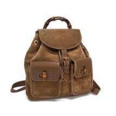 美品 GUCCI グッチ リュック バンブー スエード レザー ブラウン 茶色 楽天市場】【美品】GUCCI グッチ バンブー・リュックサック スウェード