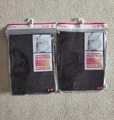 ユニクロ ヒートテック タートルネックT ダークグレー S 1+1