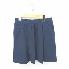 ジャーナルスタンダード レリューム JOURNAL STANDARD relume スカート フレア ミニ 薄手 無地 シンプル 綿 コットン 36 紺 ネイビー /TT42