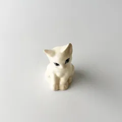 英国 Studio Szeiler 陶器 猫 オブジェ フィギュリン 置物 ディスプレイ インテリア イギリス スタジオ ツェイラー ヴィンテージ 93066