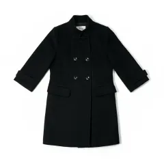 SJSJ エスジェイエスジェイ ブラック ハーフ コート