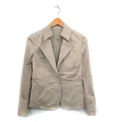 ユナイテッドアローズ UNITED ARROWS ジャケット ブレザー テーラード シンプル ベージュ /KT23