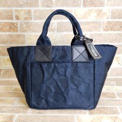 豊岡鞄 TOTUMU TAKARAMONOトートバッグ ネイビー - メルカリ