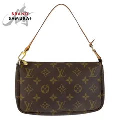 美品 LOUIS VUITTON ルイヴィトン モノグラム ポシェット アクセソワール M51980 ハンドバッグ アクセサリーポーチ レディース 600327【中古】