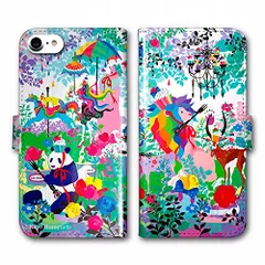 Kayo Horaguchi ホラグチカヨ デザイン arrows Be4 Plus F-41B 対応 ケース 手帳型 スマホケース カバー アローズ be4 プラス F41B アンドロイド スマホカバー 横開き カード収納 動物 アニマル柄 ライオン パンダ