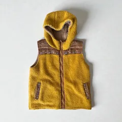 ボアベスト　カジュアル　フリーサイズ