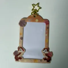 日本ディズニーガチャチップとデール トレカホルダー