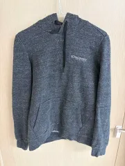 DISCOVERY グレー 起毛 フードTシャツ 95