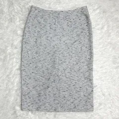 GALLARDA GALANTE ひざ丈タイトスカート スリット グレー