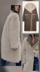 シーズン 完売 リバーシブル 2벌効果 FUR コート 軽い ロング ムートン