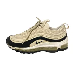 NIKE(ナイキ) スニーカー 22.5 レディース エア マックス 97 PRM 917646-202 ベージュ×黒 レザー