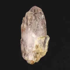 ベラクルス州産 アメジスト 71mm結晶 原石 水入り　81.5g 【榎本通商39040】