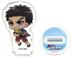 【中古】アクリルスタンド・アクリルパネル 笠松幸男 「黒子のバスケ POP UP SHOP in HMV ～Summer Aloha～ アクリルぷちスタンド 24/アロハver.(ミニキャライラスト)」